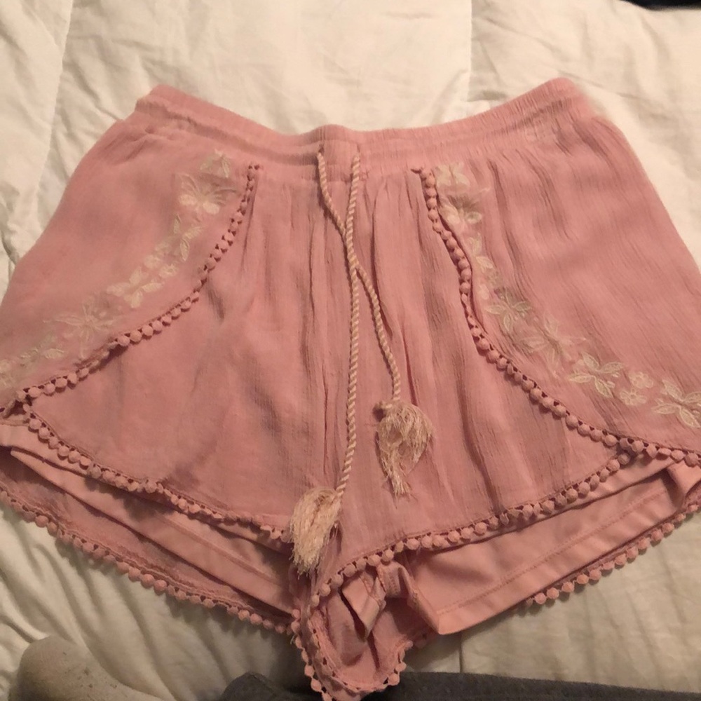 Pink shorts